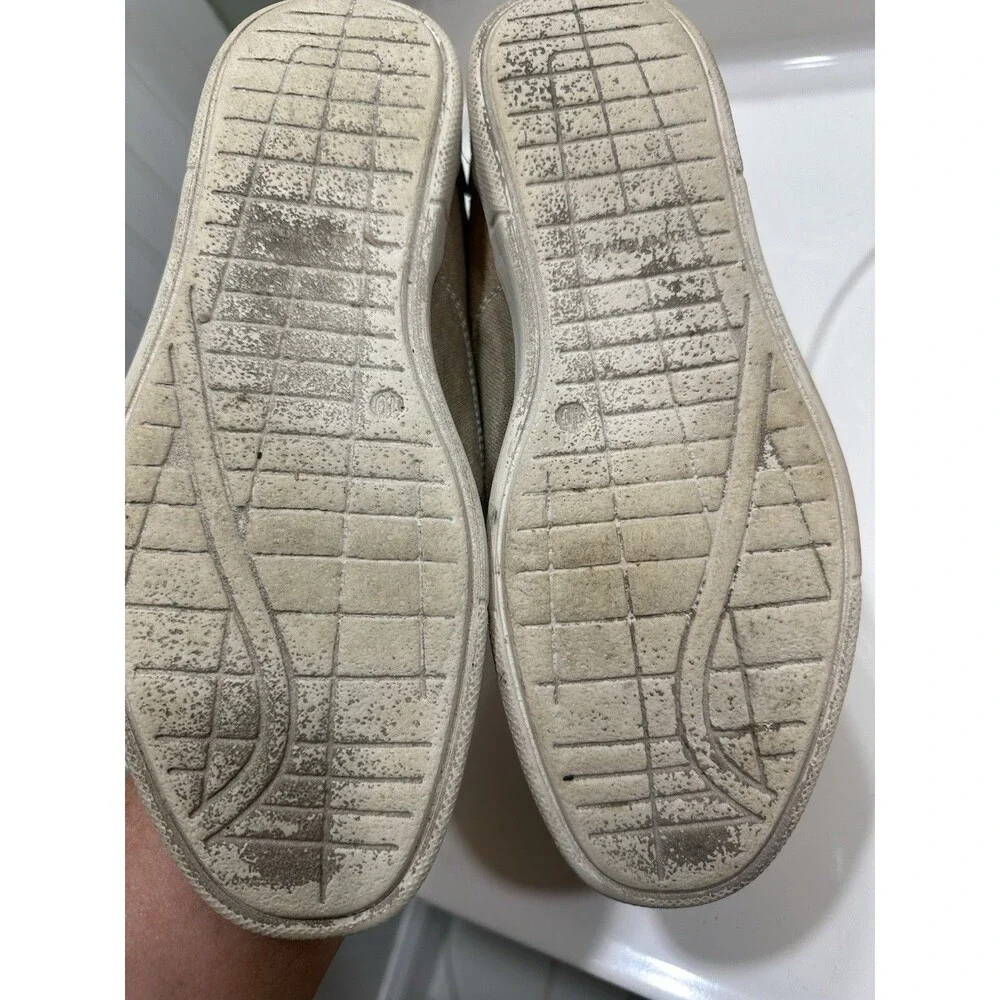 Robert David Hudson Men’s Canvas Lace Up Casual Shoes Sneakers Size 10